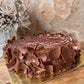 Nutella Layered Brownie Cake