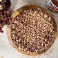 Nutella Layered Brownie Cake With Hazelnuts